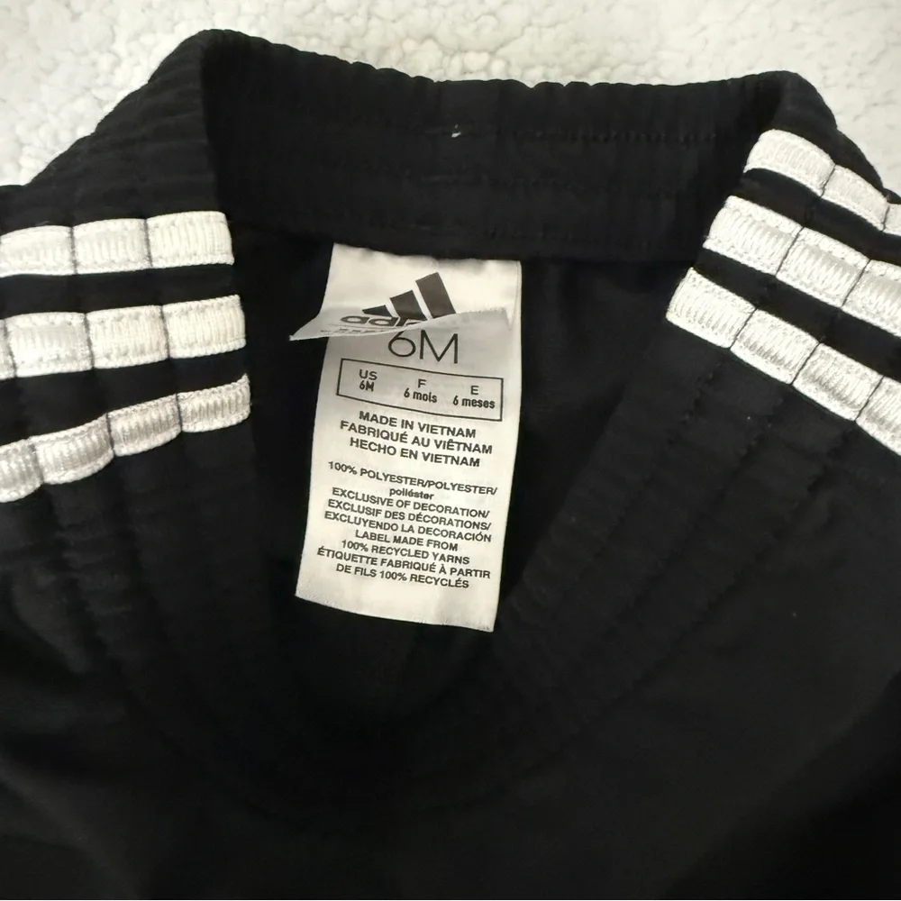 🖤 Adidas Baby 3-Stripes Track Pants (6 Months) - Picture 2 of 2